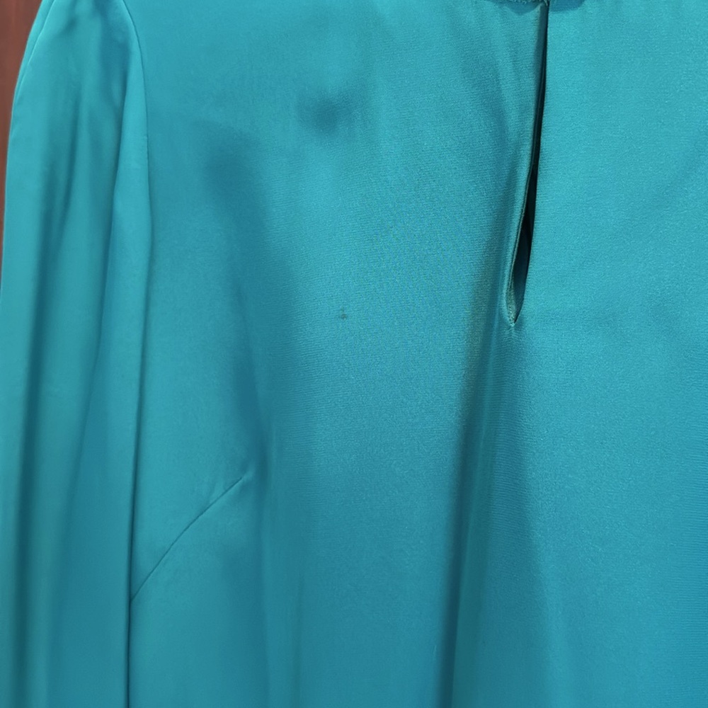 Lafayette 148 Teal blue tunic - Picture 5 of 5